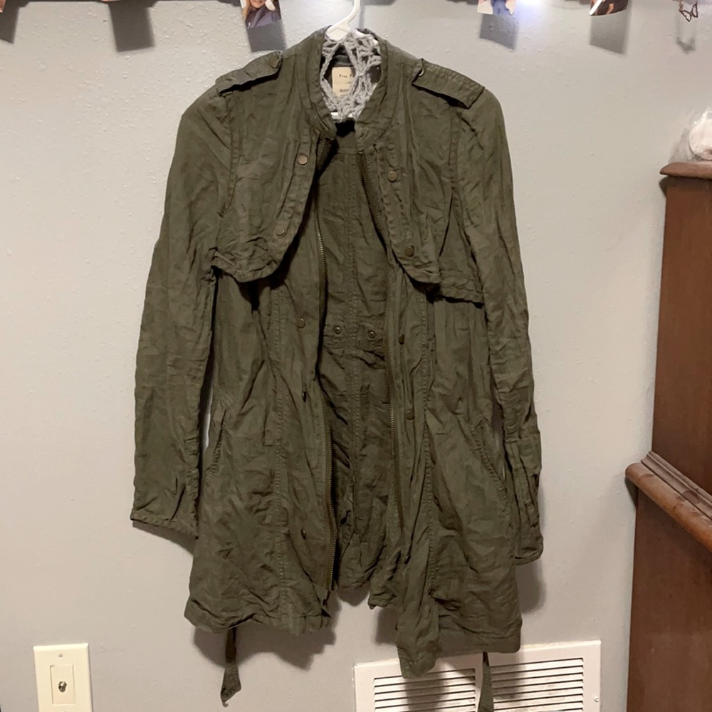 Free people army jacket
